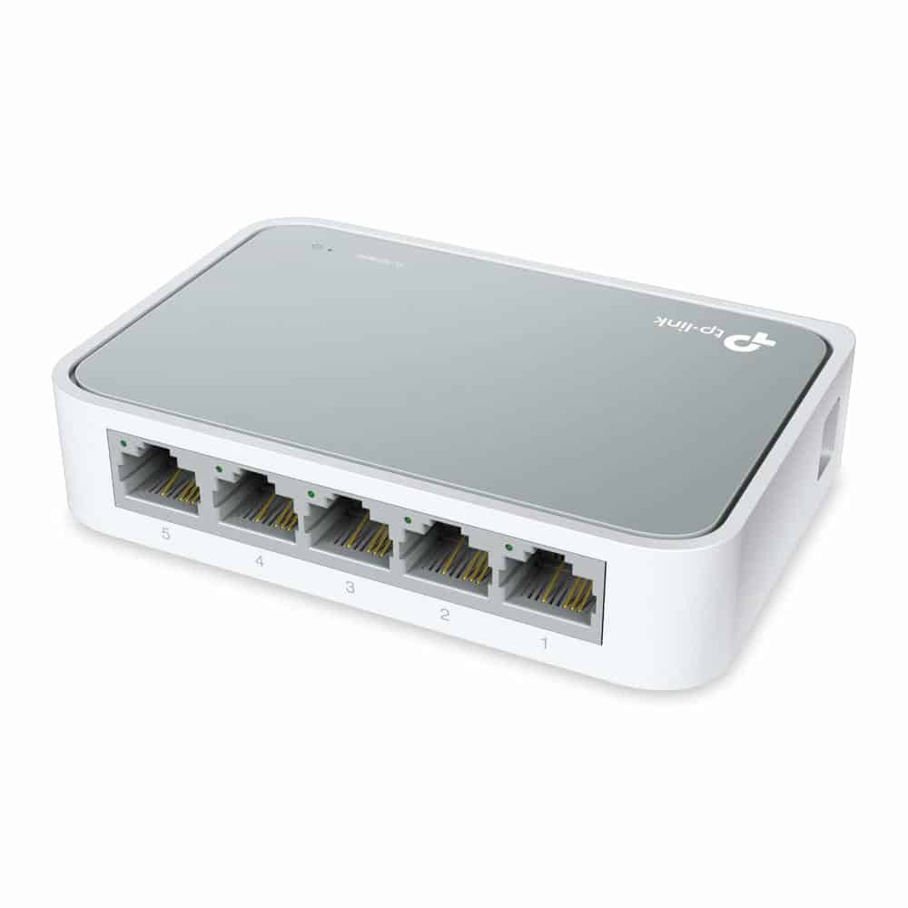 (image for) TPLINK 5-Port Compact Fast Ethernet Desktop Switch
